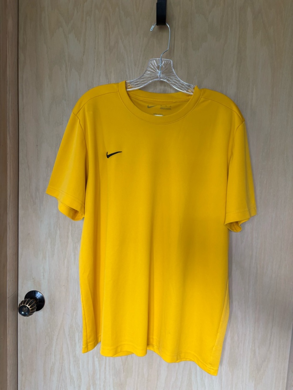 Nike Men's Bright Yellow Short Sleeve Performance Tee